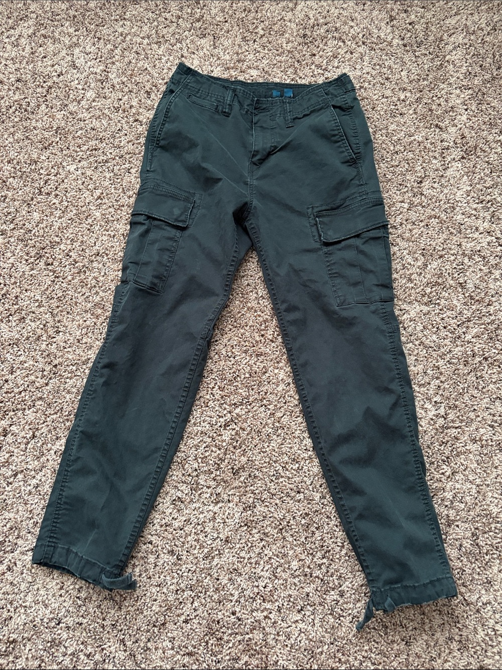 Men's Black Cargo Pants